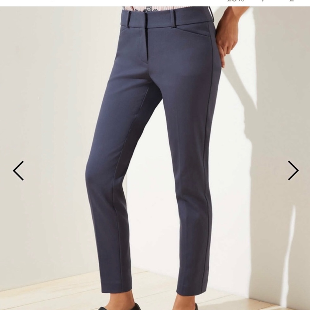 Ann Taylor aloft Julie Skinny Gray Pant